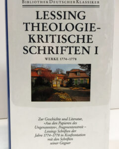 Gotthold Ephraim Lessing. Werke und Briefe. Band 8: Werke 1774-1778.