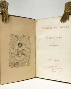 Alternative view of [William Allen Butler]. Nothing to Wear:
