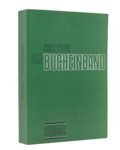 Fritz Wiese. Der Bucheinband.