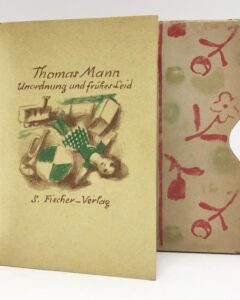 Thomas Mann. Unordnung und frühes Leid