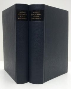 August Strindberg. Werke in zeitlicher Folge. Frankfurter Ausgabe. 8. Band, Teil 1 und 2: 1898-1900.