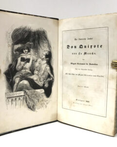 Alternative view of Miguel de Cervantes Saavedra. Der sinnreiche Junker Don Quixote von La Mancha