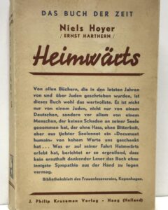 Nils Hoyer [d. i. Ernst Harthern]. Heimwärts