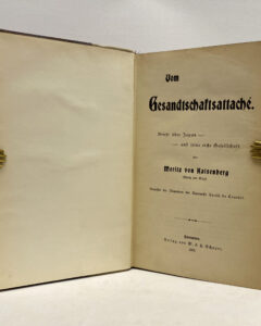 Japan: Moritz von Kaisenberg (Moritz von Berg). Vom Gesandtschaftsattaché.