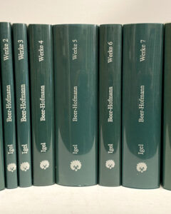 Richard Beer-Hofmann. Werke. Große Beer-Hofmann-Ausgabe in sechs Bänden.