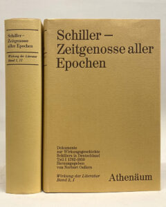 Schiller – Zeitgenosse aller Epochen.