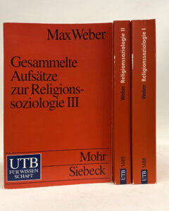Max Weber. Gesammelte Aufsätze zur Religionssoziologie.