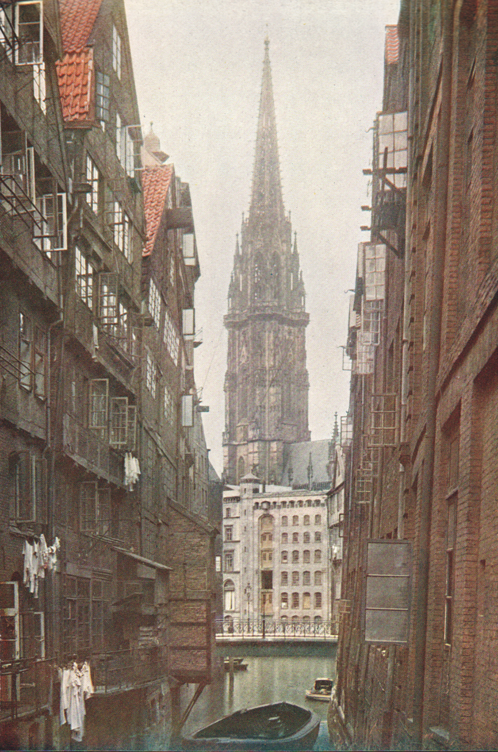 Otto Lauffer (Hrsg.). Die Hansestädte in Farbenphotographie: Hamburg. – Bild 2